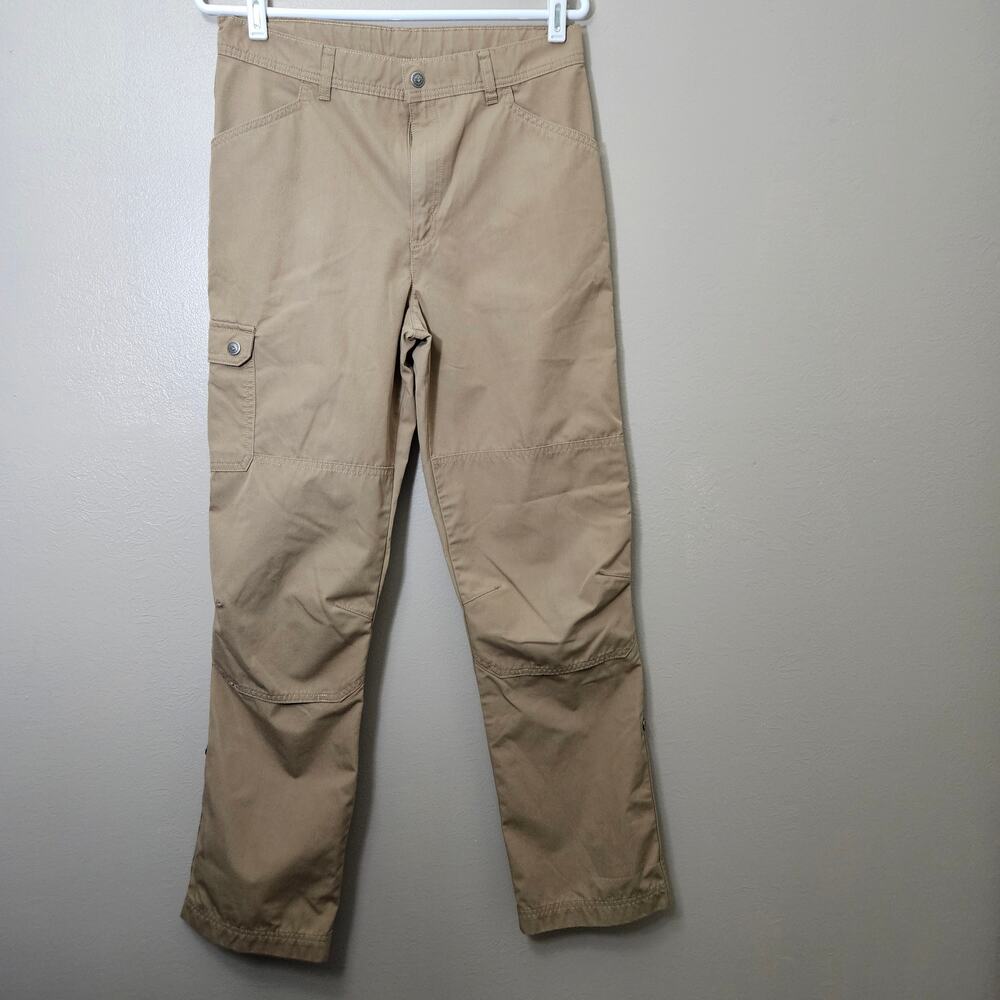 Gorpcore Patagonia Kids Durable HikePants Tan Convertible RollUp XXL 66550 Trail